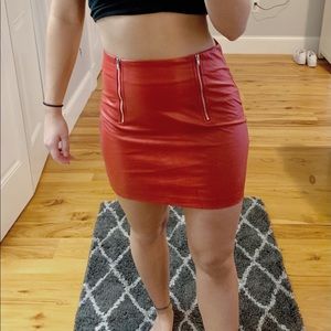 Red Skirt
